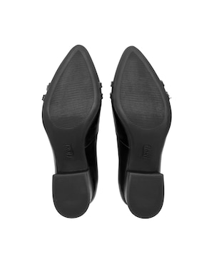 Zapatilla de piel Flexi semivestir