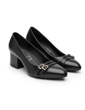 Zapatilla de piel Flexi semivestir