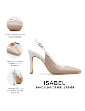 Zapatilla de piel Davenia