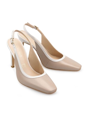 Zapatilla de piel Davenia