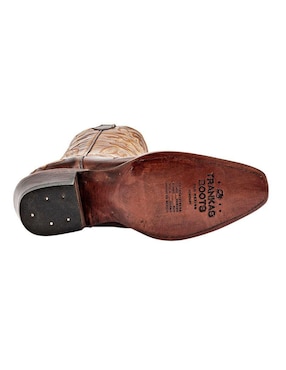 Bota media pierna Trankas Boots de piel para mujer