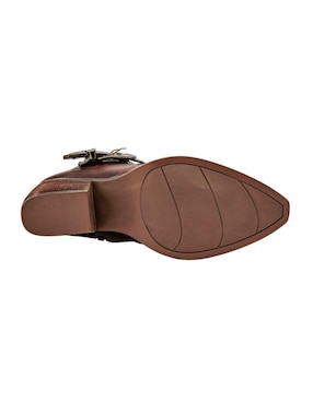 Bota cowboy al tobillo Lady One para mujer