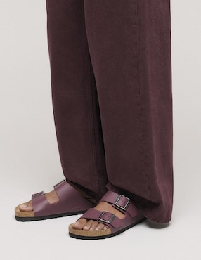 Sandalia Birkenstock Arizona BF Zinfandel para mujer