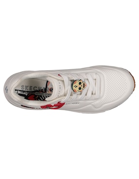 Tenis Skechers Uno Dia De Muertos para mujer