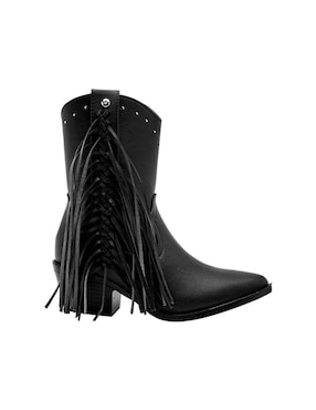 Bota cowboy media pierna Moramora para mujer