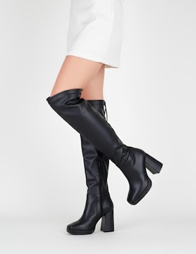 Bota arriba de la rodilla Rbcollection Rbvegano para mujer