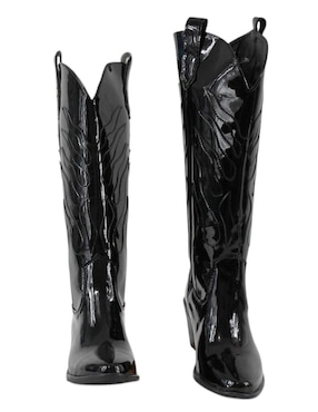 Bota cowboy abajo de la rodilla Kuali Shoes cowboy para mujer