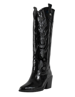 Bota cowboy abajo de la rodilla Kuali Shoes cowboy para mujer