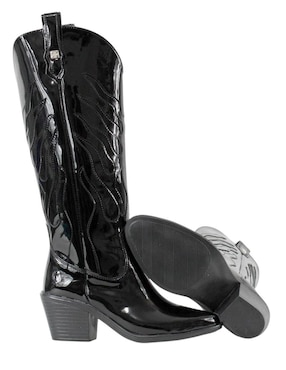 Bota cowboy abajo de la rodilla Kuali Shoes cowboy para mujer