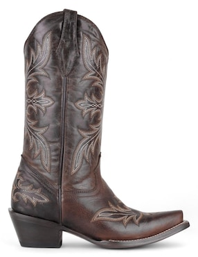 Bota cowboy abajo de la rodilla Rbcollection Rbsoul de piel para mujer