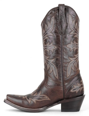 Bota cowboy abajo de la rodilla Rbcollection Rbsoul de piel para mujer