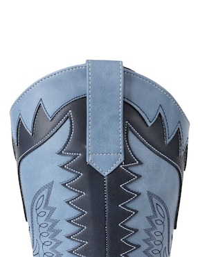 Bota cowboy abajo de la rodilla Kuali Shoes Vaquera para mujer