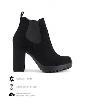 Botín arriba del tobillo Rbcollection Rbcloudsteps de gamuza para mujer