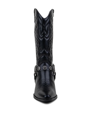 Bota cowboy media pierna Gillio OI2025 para mujer