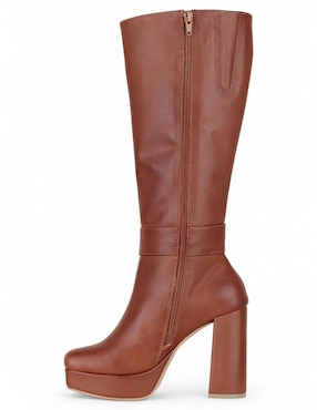 Bota abajo de la rodilla Rbcollection Pequeños Productores de piel para mujer