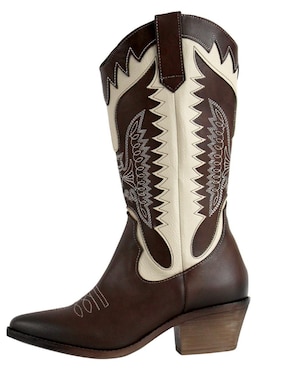 Bota cowboy abajo de la rodilla Kuali para mujer