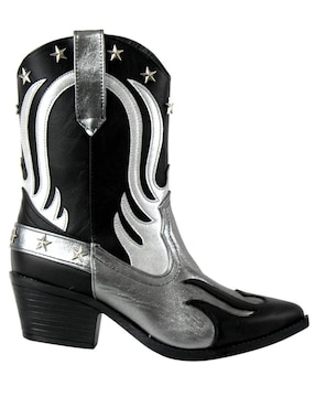 Botín al tobillo Kuali Shoes Cowboy de mujer