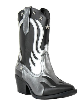 Botín al tobillo Kuali Shoes Cowboy de mujer
