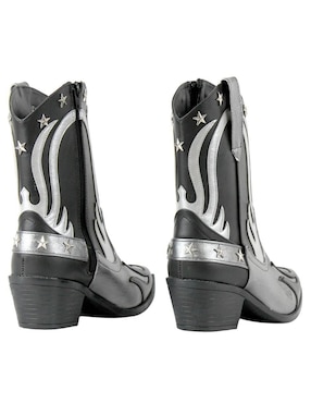 Botín al tobillo Kuali Shoes Cowboy de mujer