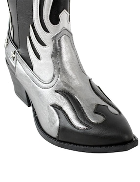 Botín al tobillo Kuali Shoes Cowboy de mujer