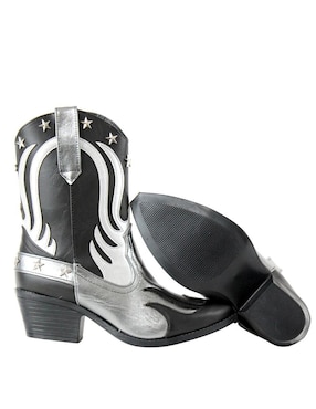 Botín al tobillo Kuali Shoes Cowboy de mujer