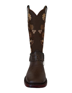 Bota cowboy media pierna Bdp Botas de Pedro de piel para mujer