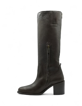 Bota abajo de la rodilla Lyard de piel bovino para mujer