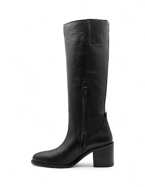 Bota abajo de la rodilla Lyard de piel bovino para mujer