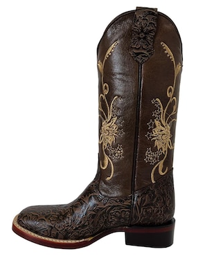 Bota cowboy media pierna Bdp Botas De Pedro de piel para mujer