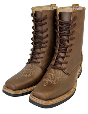 Bota cowboy media pierna BDP botas de pedro Vaquero de piel bovino para mujer