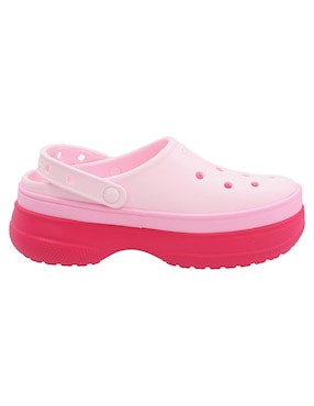 Sandalia Crocs Classic Stacked Clog para mujer