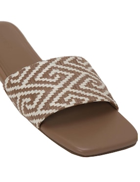 Sandalia Studio F Textura Étnica para mujer