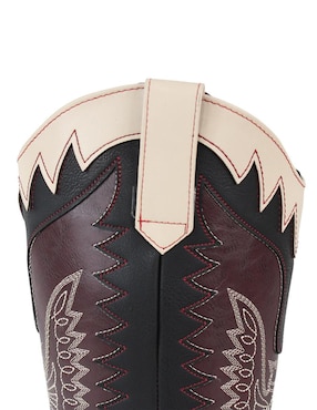 Bota cowboy abajo de la rodilla Kuali Shoes Vaqueras para mujer