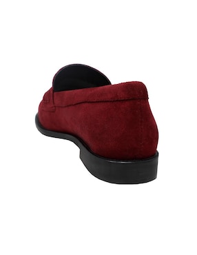 Mocasín Regina Romero Penny de gamuza para mujer