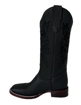 Bota cowboy media pierna Bdp Botas De Pedro de piel para mujer