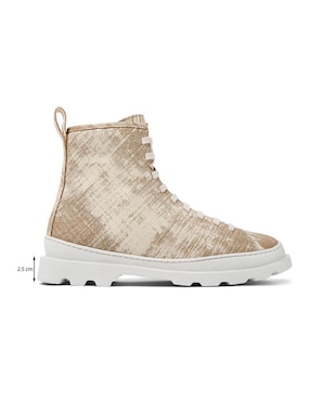 Bota arriba del tobillo Camper Brutus de piel para mujer