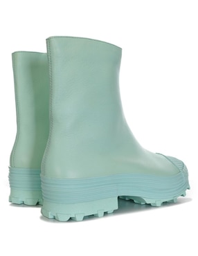 Bota media pierna Camper Traktori de piel para mujer