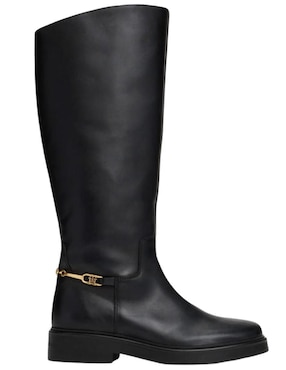 Bota abajo de la rodilla Tommy Hilfiger de piel para mujer