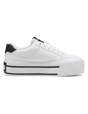 Tenis Puma Court Classic Platform para mujer