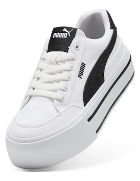 Tenis Puma Court Classic Platform para mujer