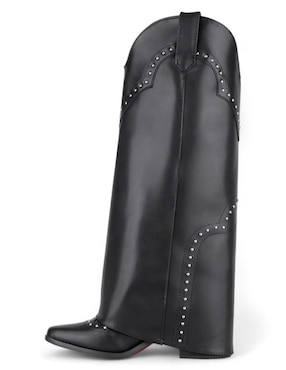 Bota abajo de la rodilla RBcollection de piel para mujer