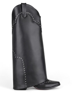 Bota abajo de la rodilla RBcollection de piel para mujer