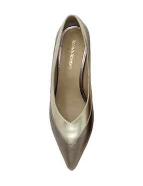 Zapatilla de piel Regina Romero Fiume