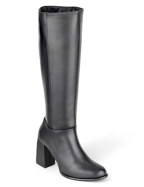 Bota abajo de la rodilla Rbcollection de piel para mujer