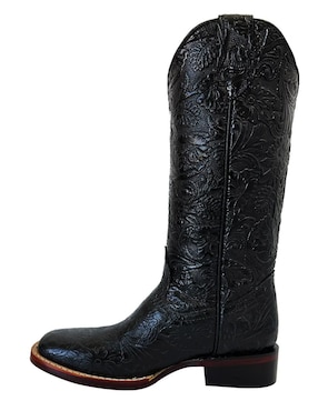 Bota cowboy media pierna Bdp Botas De Pedro de piel para mujer