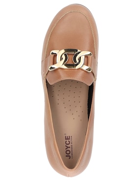 Mocasín Joyce de piel para mujer