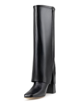 Bota abajo de la rodillaDavenia de piel para mujer