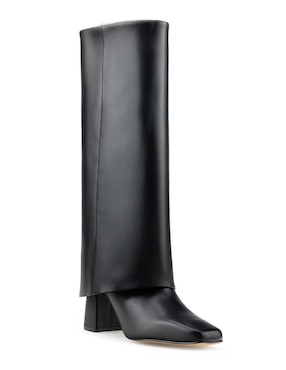 Bota abajo de la rodillaDavenia de piel para mujer