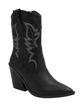 Bota Cowboy arriba del tobillo Senties para mujer
