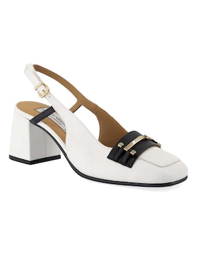 Zapatilla de piel Prada